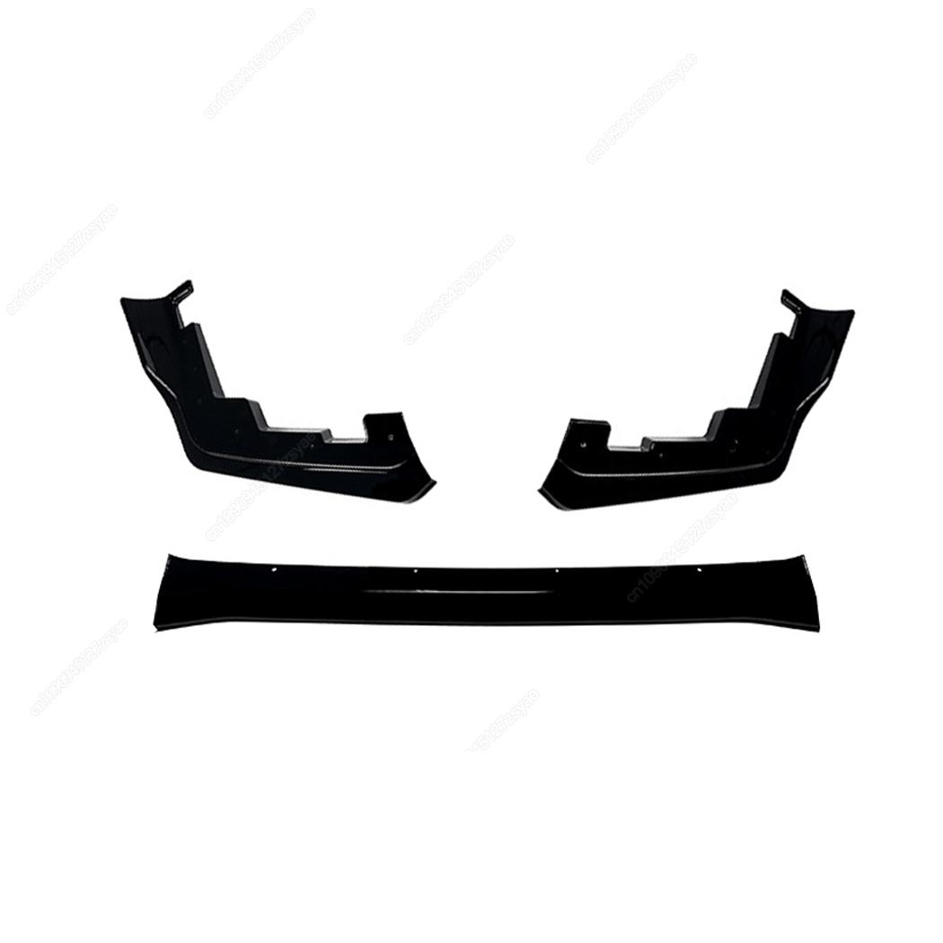 

Car Front Bumper Spoiler Lip Guard Lowter Splitter Blade For Subaru Impreza WRX STI VA 2015-2021ABS Black Bodykits Tuning