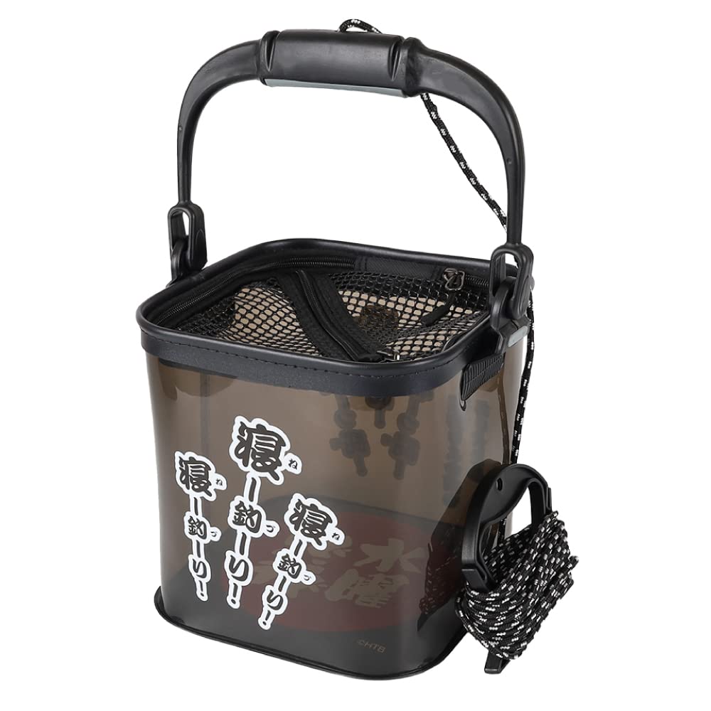 

[ПЛАТЬЕ] х [Среда Как насчет] Водное ведро Жестокая битва Остров Ириомоте Версия с логотипом Версия 7-метровая веревка и держатель в комплекте Сетчатая крышка Открытие на молнии ЭВА