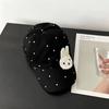 Cartoon Cat Bear Cat'S Ears Baseball Hats New Women Sunshade Polka Dot Versatile Sweet Fashion Niche Peaked Caps