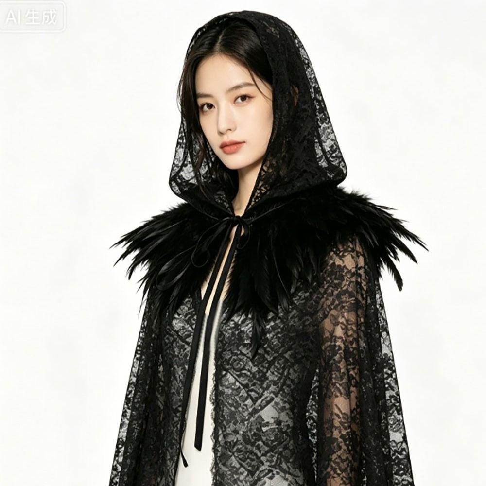 Lace-up Overcoats Vintage Cosplay Costume New Design Costume Cape