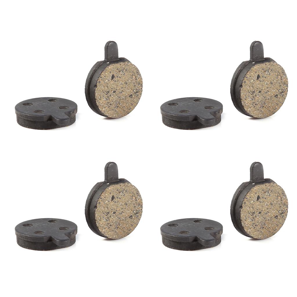 Pads For  , 4 Pairs Black High Quality Resin Electric Sc Pad For Mountain Bike   Rake Scooter Disc Semimetal Disc Brake