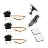 Gear Servo with Holder Mount for XK K110 Accessories
