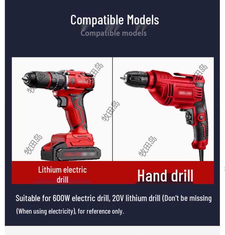 Hex Shank T-Handle Drill Bit and Pipe Reamer Hole Opener