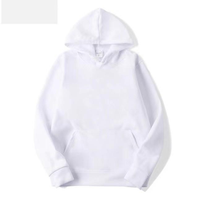 Unisex Trendy Hooded Fleece Sweatshirt: Solid Color, Loose Fit, Casual Style