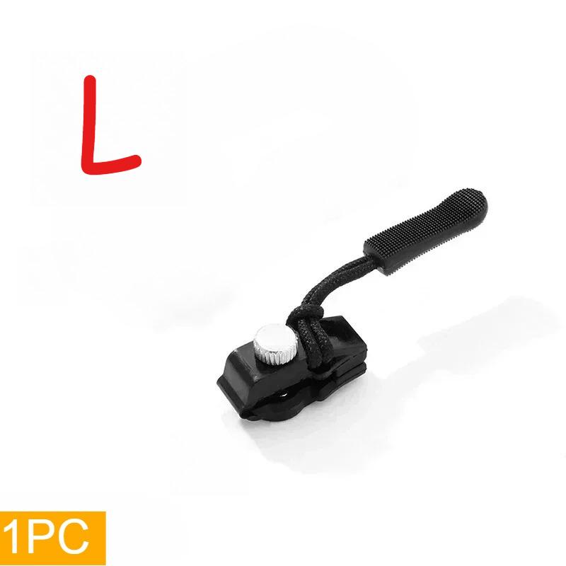 1/3/6Pcs Universal Instant Zipper Repair Replacement Sliding Teeth Rescue Zipper Sliders Zipper Pull Sewing Supplies