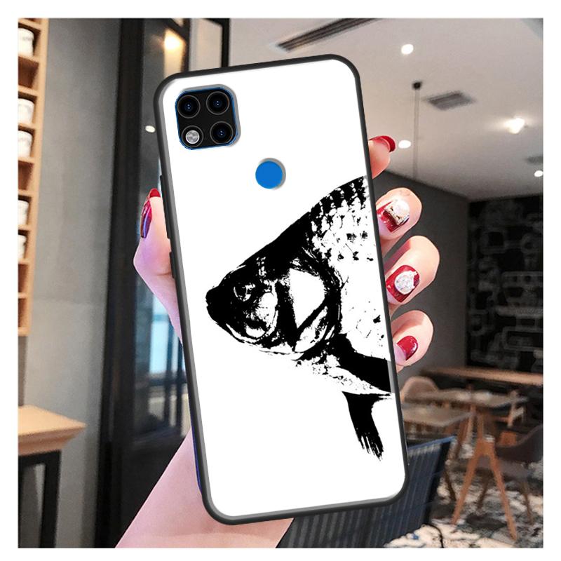 

Карповая рыбалка Рыбка Funda для Xiaomi Redmi Note 10S 9S 8T 9 Note 10 Pro Note 11 Pro Redmi 9C 9A 9T Мягкий чехол Redmi 7A