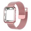 Custodia Milanese+Cinturino per Apple Watch Band 9 8 7 6 SE 5 4 49MM 41mm 40mm 44mm 42mm 38mm Cinturino per Iwatch Serie 9 Correa 45mm