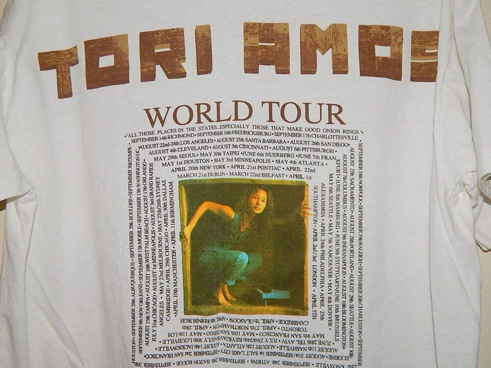 

Tori Amos World Tour Shirt White Unisex Size S-5XL - Free Shipping Unisex T-Shirt S