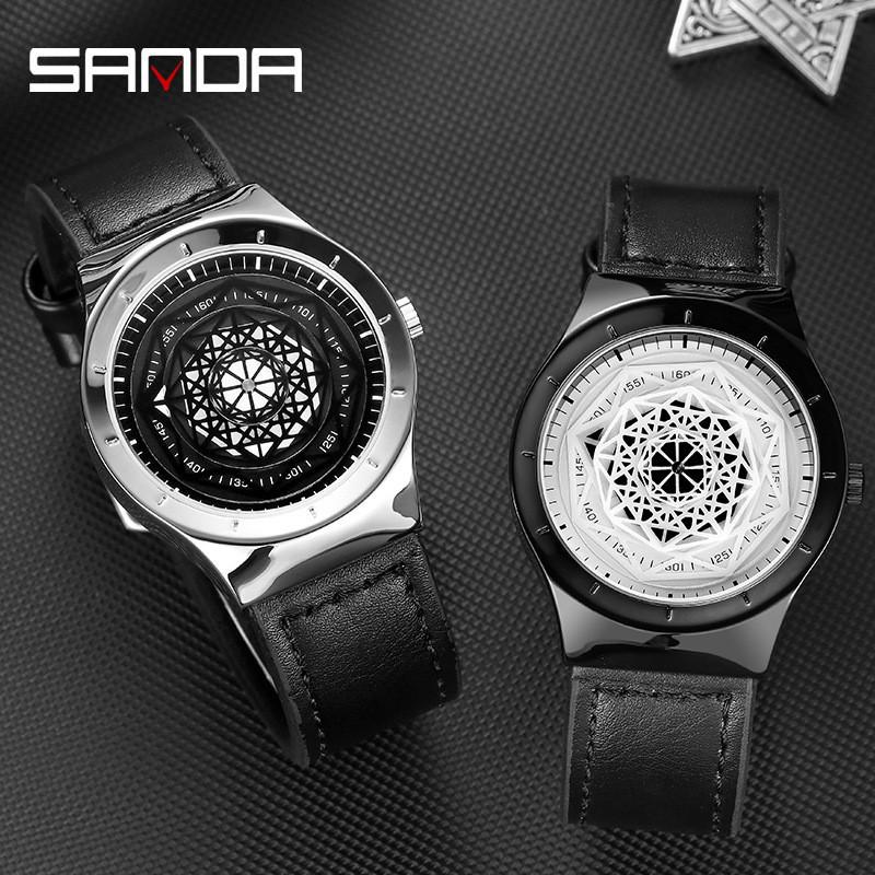 Sanda Universal Luxury Quartz Waterproof Watch for Business and Commuting - High-End Couple's Wristwatch