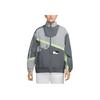 New Nike AS W NSW STREET WVN Jacket Women's Gray HJ0177-084