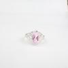 Natural Morganite Gemstone 925 Sterling Silver Jewelry Partywear Ring For Her CZR-4-4