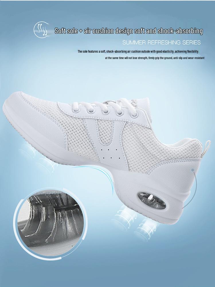 Women's Non-Slip Soft Sole Square Dance Shoes - Comfortable Beef Tendon Sole for Tired-Free Dancing