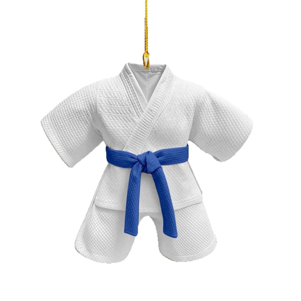 Acryl-Anhänger mit Taekwondo-Motiv für den Auto-Rückspiegel