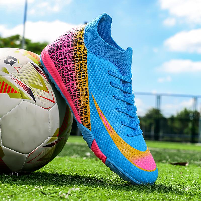 New Men Soccer Shoes Futsal Sneakers High-quality Match Grass Cleats Football Boots Light Non-Slip Indoor Hot-selling Outdoor