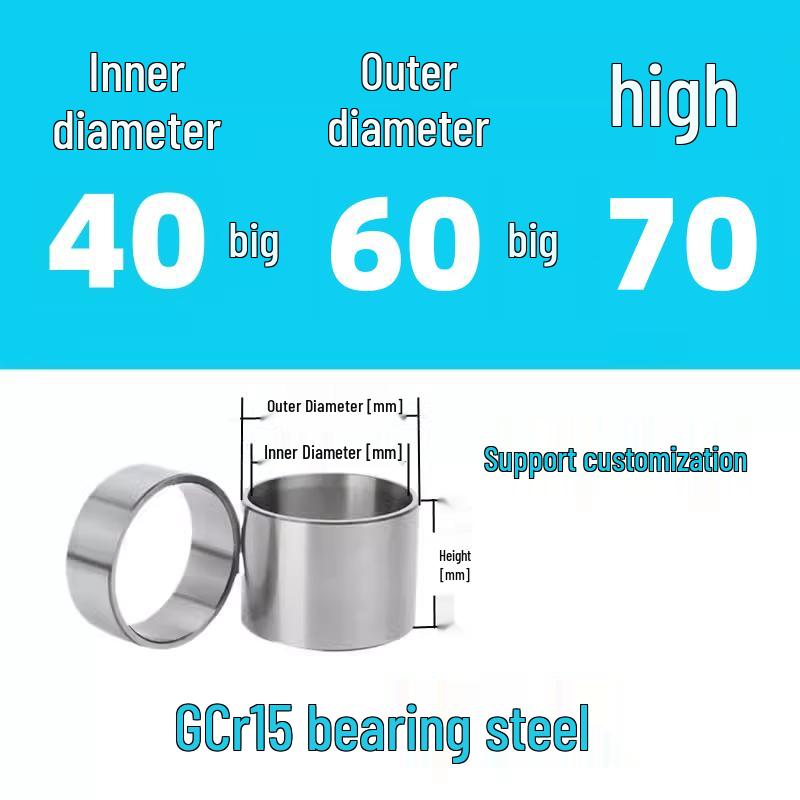 Steel Shaft Sleeve: Inner Diameter 30, Outer Spacer 48/50, Wear-Resistant for Removal and Guide Applications (Inner 35/37/38).