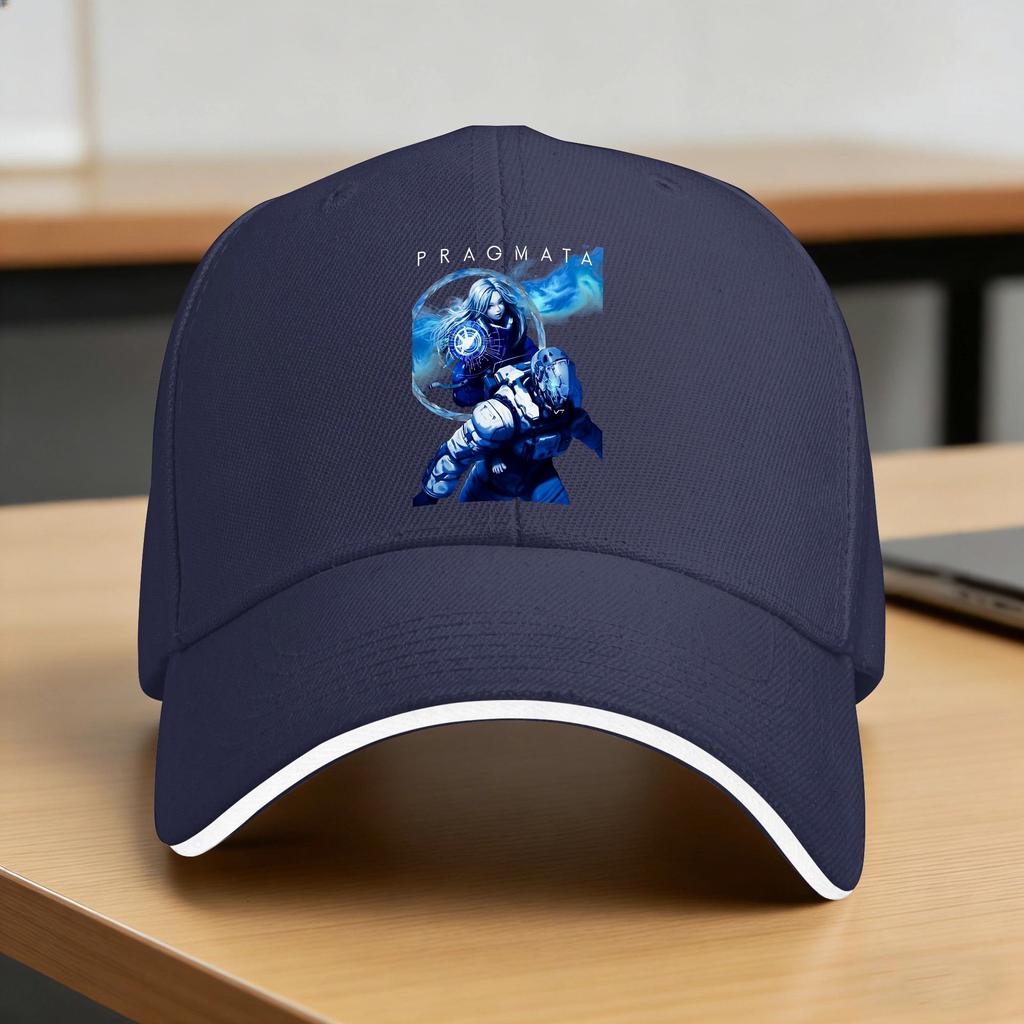 Pragmata Sci Fi Astronaut Game Baseball Cap Unisex Custom Logo Trucker Hat Spring Yk Retro Running Hippie Snapback Cap