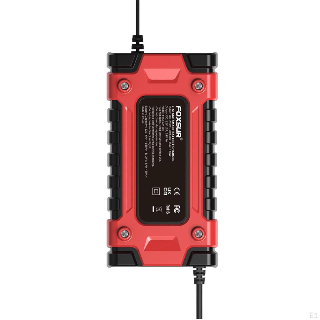 Car Battery Charger 8 Amp Maintainer for Motorcycle Boat Marine