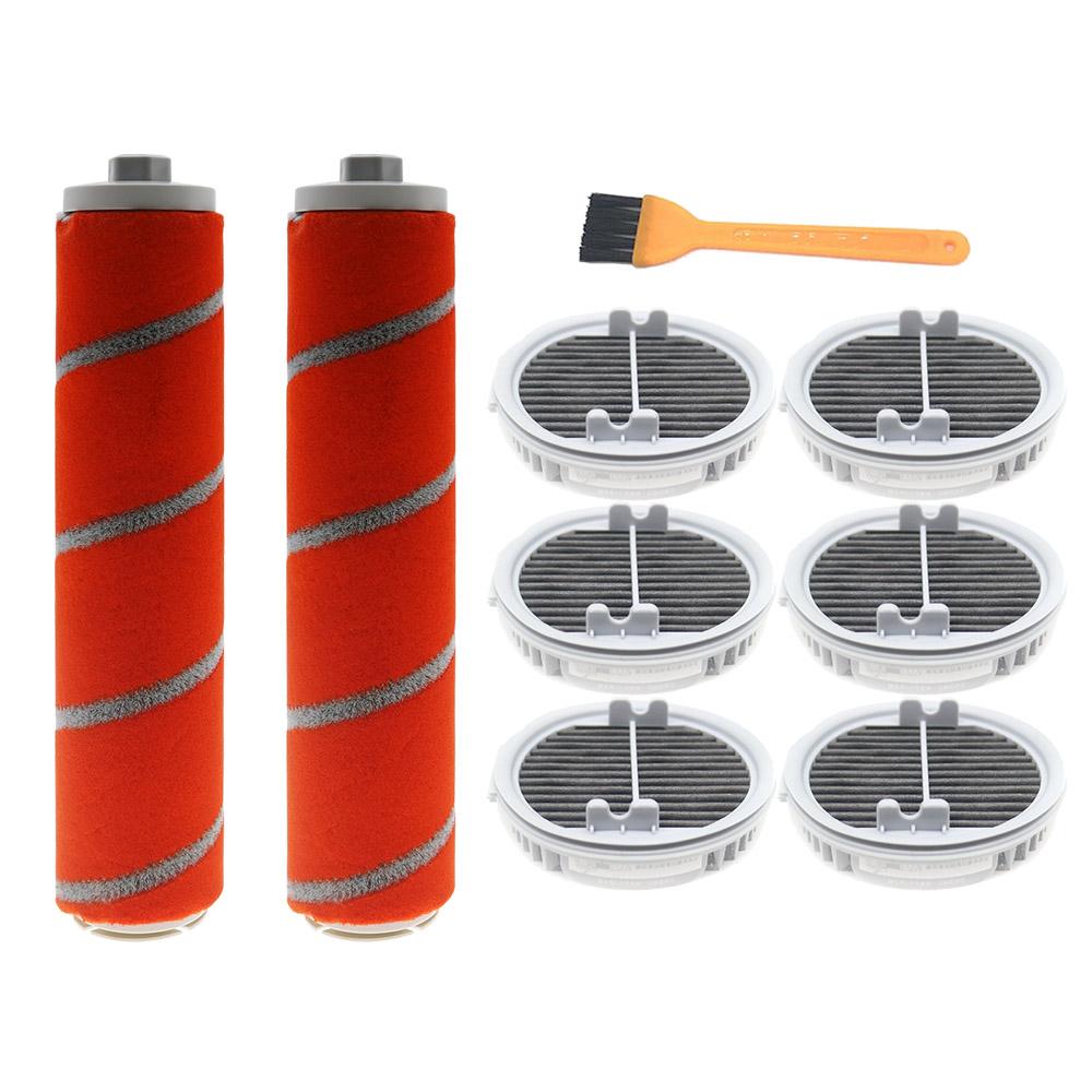 Washable Vacuum Cleaner Filters Hepa Roll Brush for Xiaomi Roidmi Wireless F8 F8 Pro Smart Handheld Vacuum Cleaner Accessories
