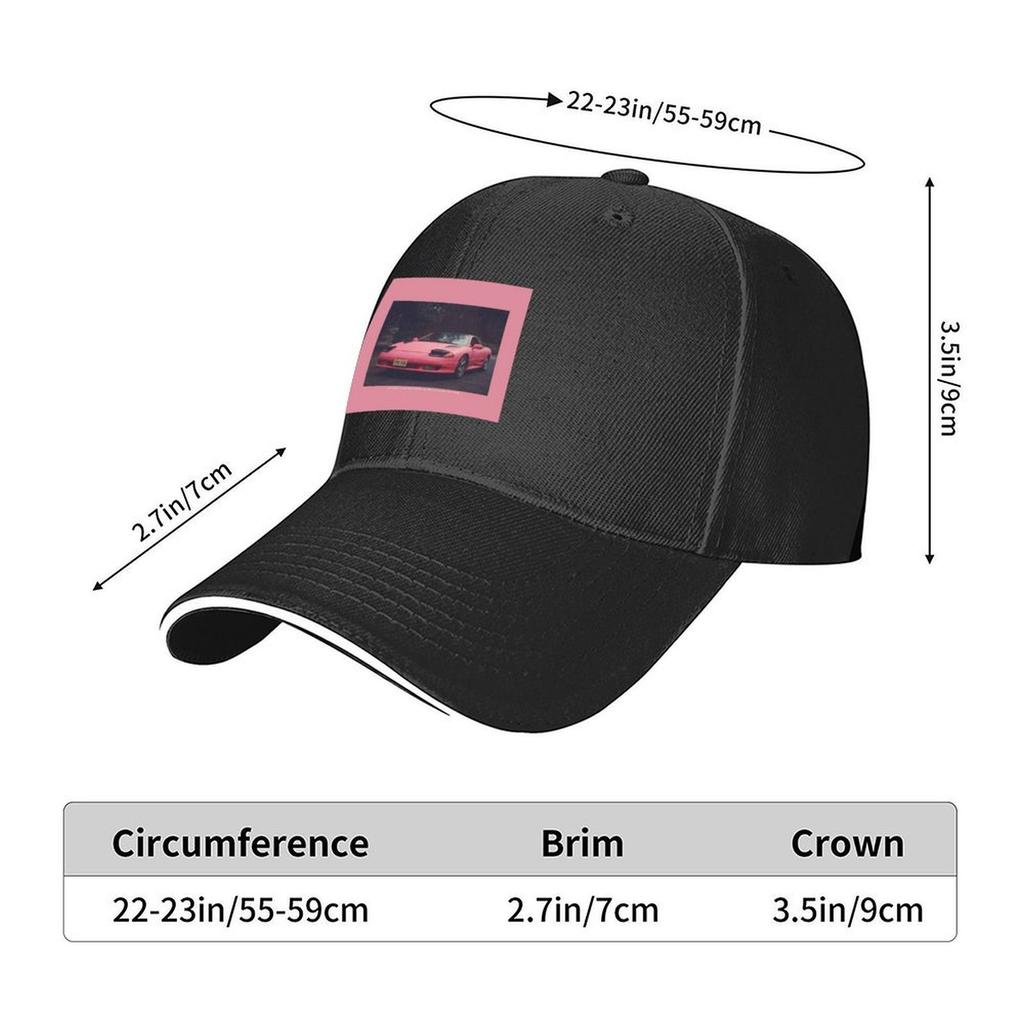 Pink Season Sticker Baseball Cap black tea Hat Anime Hat Golf Hat Man Boy Child Womens