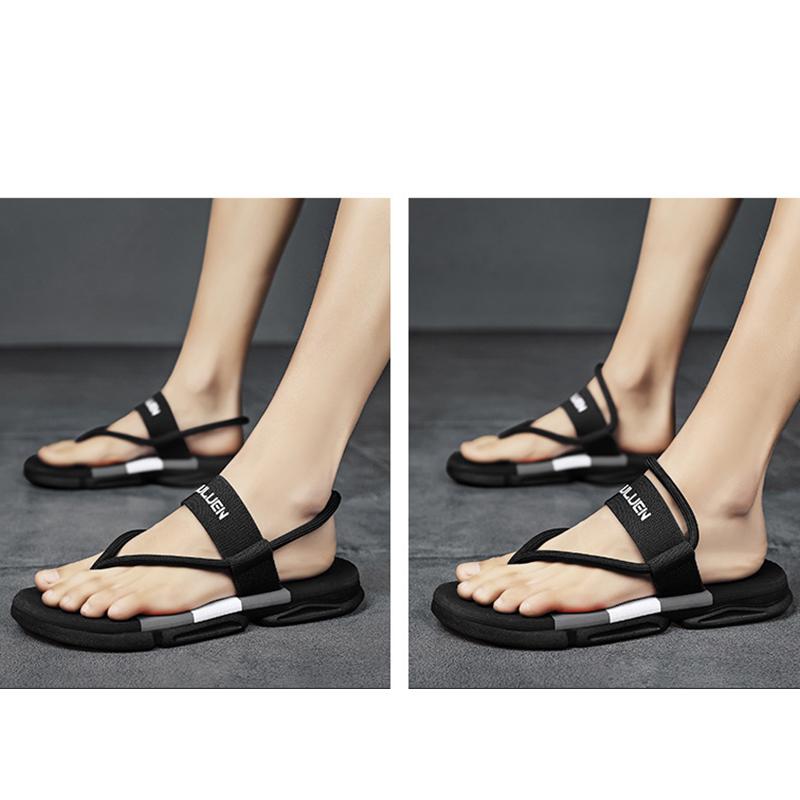 Summer Men's Sandals Outdoor Leisure Beach Shoes Men's  Slippers Men's Thick Sole Anti Slip