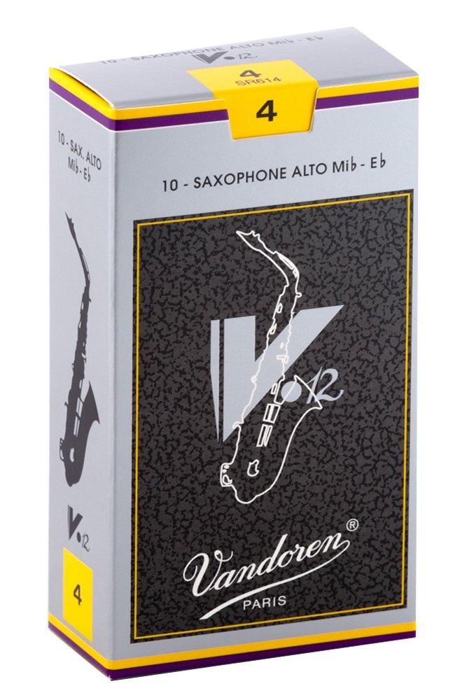 

Vandoren Alto Saxophone Reed 4 V.12 Hardness (10 pieces)