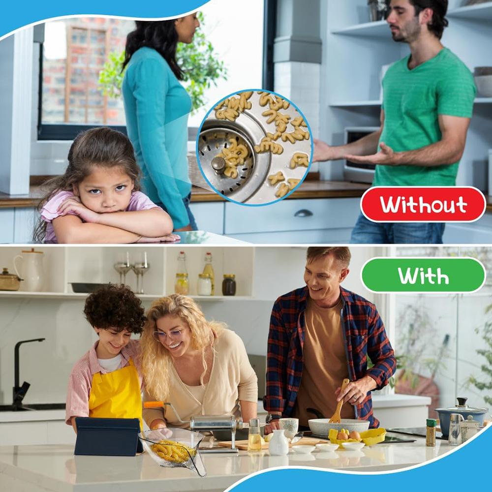 Multi-functional Drain Basket with Strainer Container For Fruit and Vegetable