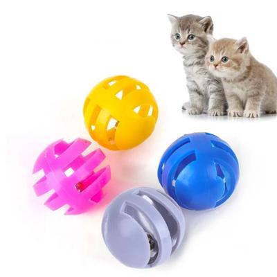 Plastic Achtervolgende Kat Speeltjes Bal Interactieve Rinkelbal Kat Speeltjes Kat Bel Bal Speeltje Verlicht Verveling