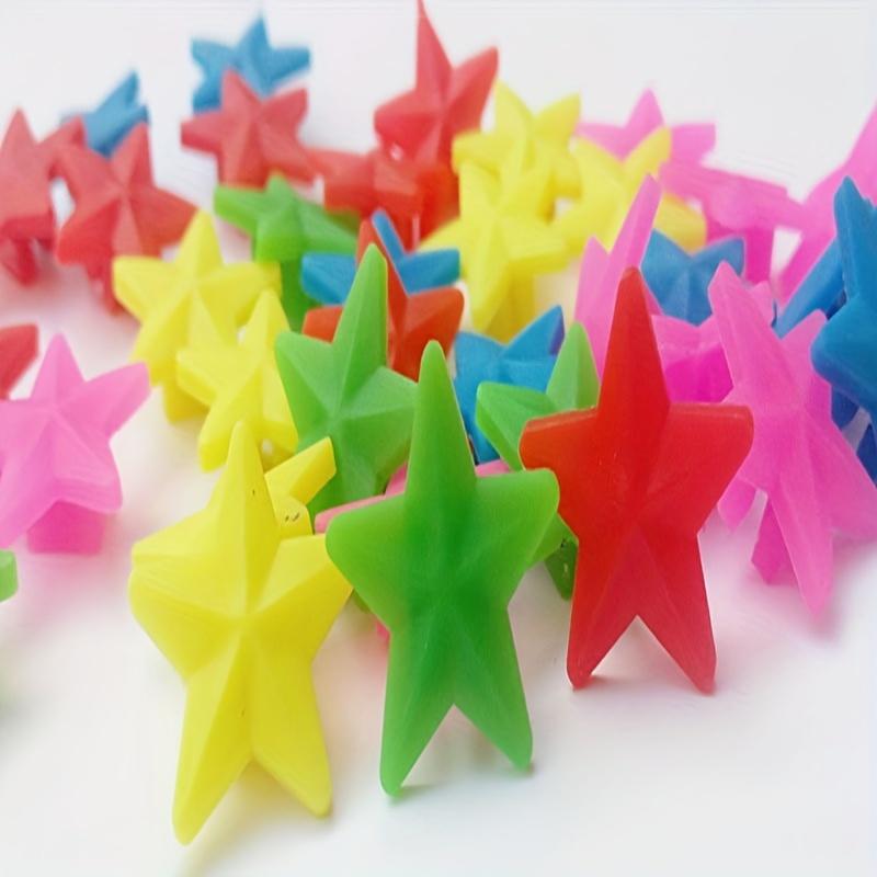 36pcs Colorful Star-Shaped Bicycle Spoke Beads Durable Ideal for Kids' Bikes & Adult Bikes, Bicycle Accessories Bicycle Decorations