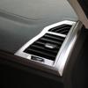 For BMW X3 G01 X4 G02 2018- ABS Silver L&R AC Air Outlet Vent Cover Trim 2X