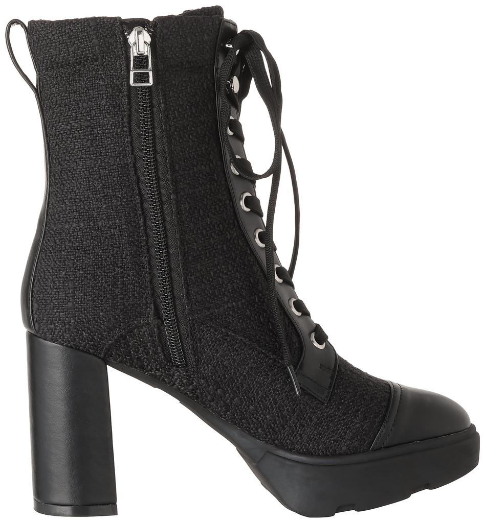 [JILL STUART SHOE] Oxford Boots, Thick-soled Lace-up Short Boots, B/