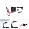 RC Car Accessory Motor Heat Dissipation Cooling Fan (30 * 30 * 10mm With Black Motor Mount)