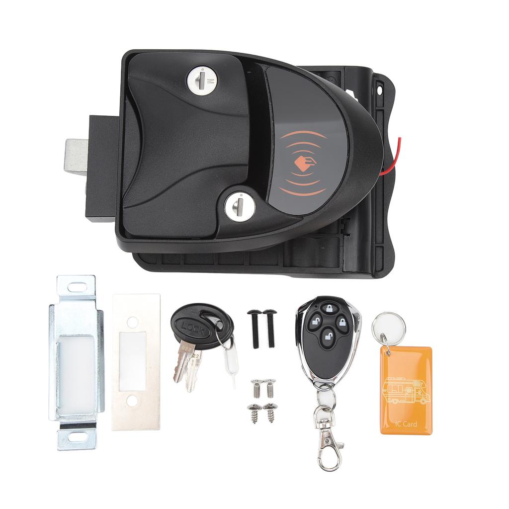 RV Door Lock Keyless Entry Password Keypad IC Card Remote Control for Camper 5th Wheel