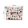 2 Stück Taylor Swift Make-up-Taschen Sänger Make-up-Taschen Geschenk für Musikliebhaber Fans