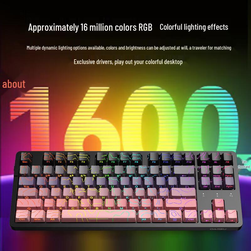 Dareu EK87 Pro Tri-Mode Mechanical Keyboard