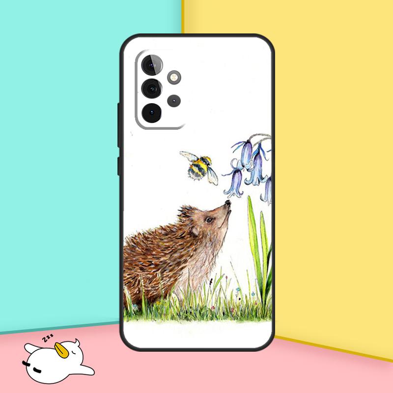 Animal Hedgehog Case For Samsung Galaxy A52 A32 A12 A14 A24 A34 A54 A13 A23 A33 A53 A73 A11 A51 A71 Cover