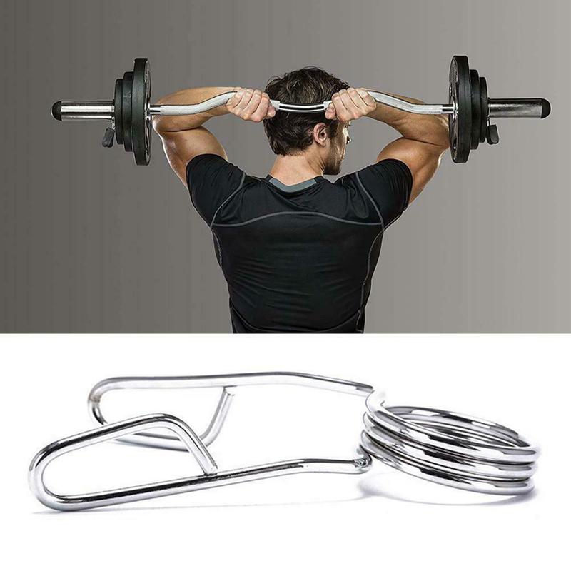 Buy 4Pack Olympic 2 inch Spring Collar Weight Bars Clips Dumbbell