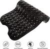 Eco-friendly PVC Anti-slip Bathroom Massage Mat with Drainage Holes and Suction Cups