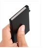 Ultra-Thin Anti-Theft Aluminum Card Holder with Automatic Pop-Up Mechanism