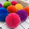 Cashmere DIY Wool and Polyester Plush Pom-Pom Accessories for Pet Toys