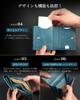 Bifold Wallet Compact Pueblo Leather Genuine Leather Small Bifold Wallet Made in Japan Coin Purse Wallet Italian Leather Money Luck Wallet Practical