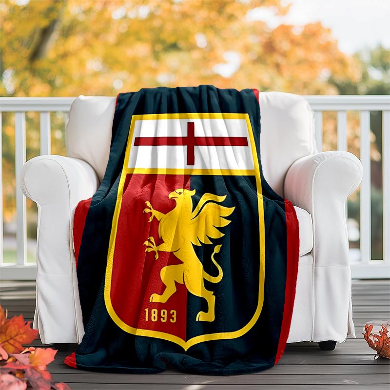 CFC Flannel Blanket Soft All-Season Throw, Design for Camping, Car Travel, Hiking Sofa, Bed, Office Perfect Gift for Parties