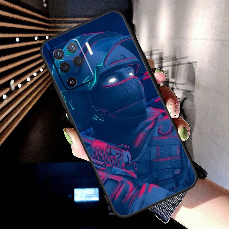 Standoff 2 Case For Oppo A38 A18 A78 A98 A58 A60 A80 A40 A96 A76 A16 A94 A74 A54 A15 A17 A57 A77 A5 Pro