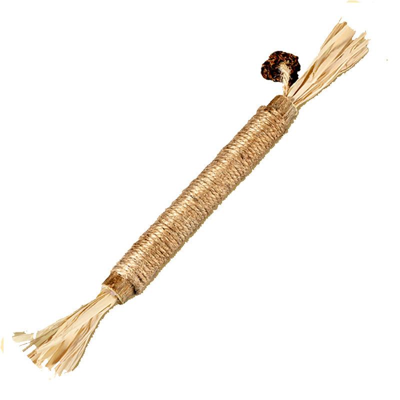 Mutianliao Teething Stick Cat Toy, Self-entertaining and Boring Cat Mint Ball, Cat Teasing Stick, Cat Refreshing Magic Tool for Kittens