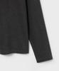 Bellie City Grunge Stripe Long Sleeve - Dyed Charcoal