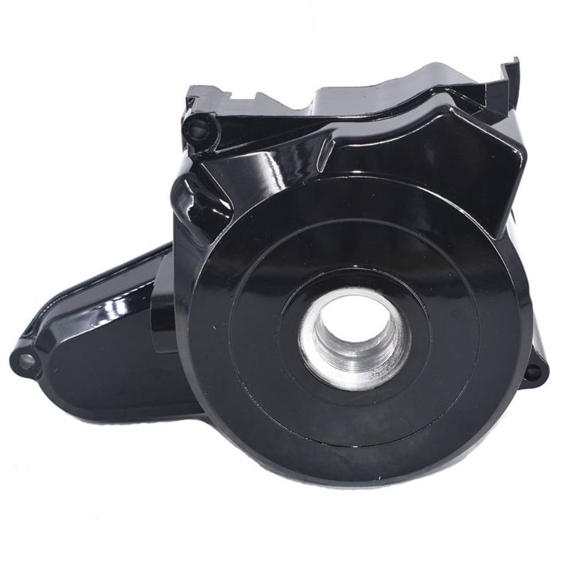 110cc Left Engine Housing Cover for Horizontal Engines, Metal Repair Part for Trail Bike and Pit Bike Service Use