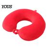 Memory Foam Cushion Travel Neck Pillow, U Shaped Headrest for Airplane Removable Velvet Pillow Cover Car, Soft Support Office Nap, Washable