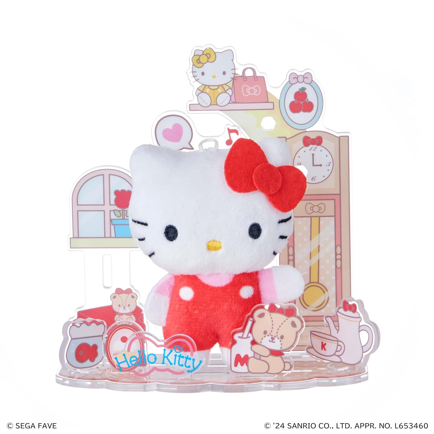 

SEGA FAVE Мягкая игрушка Персонажи Sanrio Hello Kitty Премии Японии 2025 Категория Разное Премия за Превосходство