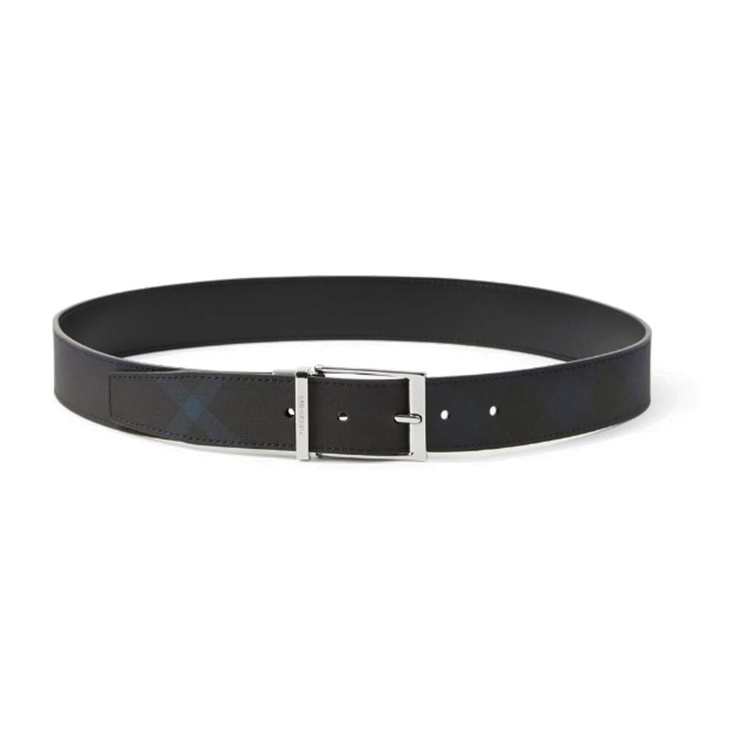 Burberry London check leather belt Men's 80732871