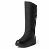 Warm Fur High Snow Boots Women Winter Shoes Casual Wedges Down Waterproof Black Red White Thick Plush Knee High Boots Girls