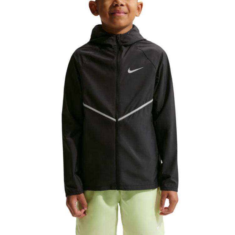 Nike Jacket FW25 Miler New Year Edition Year Of The Horse Limited Water-Resistant Hooded Long Sleeve Kids Kids jackets IO3389-010 S